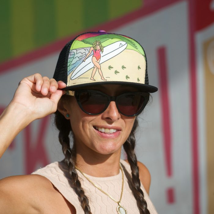 BONG-HAT-TRUCKER-LONGBOARD-BABE - Image 3