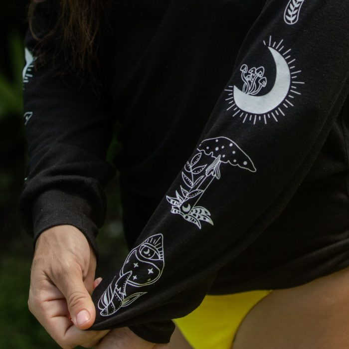BONG-LONG-SLEEVES-FUNGI-FARMER-BLACK - Image 8